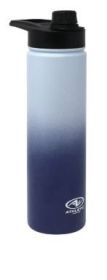 Athletic Works 24oz Stainless Steel Bottle W/ Screw Cap Lid