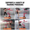 VEVOR Boxing Speed Trainer, Punching Bag with Stand, Reflex Boxing Bag for Teens & Adults, Height Adjustable Free Standing Strike Bag Set with Gloves,