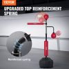 VEVOR Boxing Speed Trainer, Punching Bag with Stand, Reflex Boxing Bag for Teens & Adults, Height Adjustable Free Standing Strike Bag Set with Gloves,