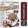 (3 pack) Power Crunch Kids High Protein Snack Bars, Chocolate Lava Flavor, 5 Ct Box, 1.13 oz