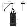 Soozier Unfilled Punching Bag for Adults, Heavy Bag Wall Mount Set with Bracket, Boxing Gloves, Hand Wraps and 360° Swivel Hook for Muay Thai and MMA
